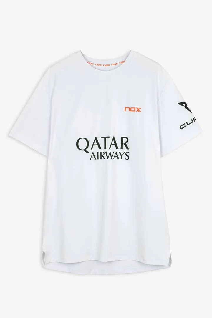 Agustín Tapia Sponsors AT10 White T-shirt - Image 4