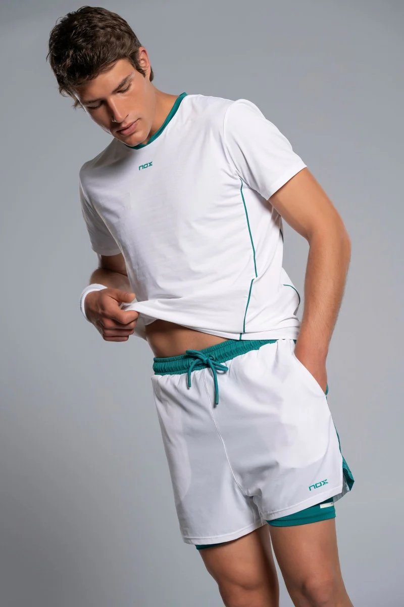 Men's Short PRO White/Ivy Green - Image 10