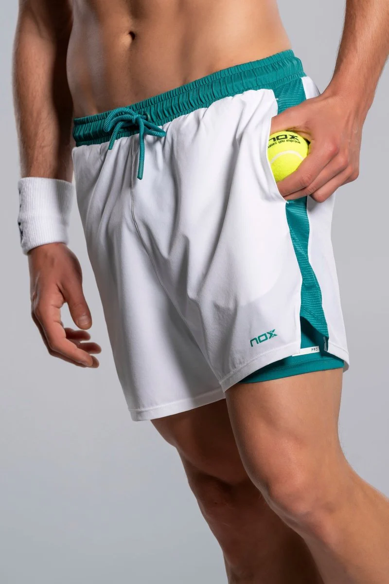 Men's Short PRO White/Ivy Green - Image 9